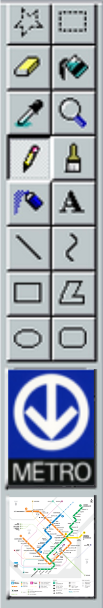 MS Paint tools